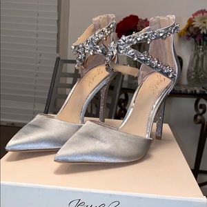 Jewel Badgley Mischka Jazmine Silver